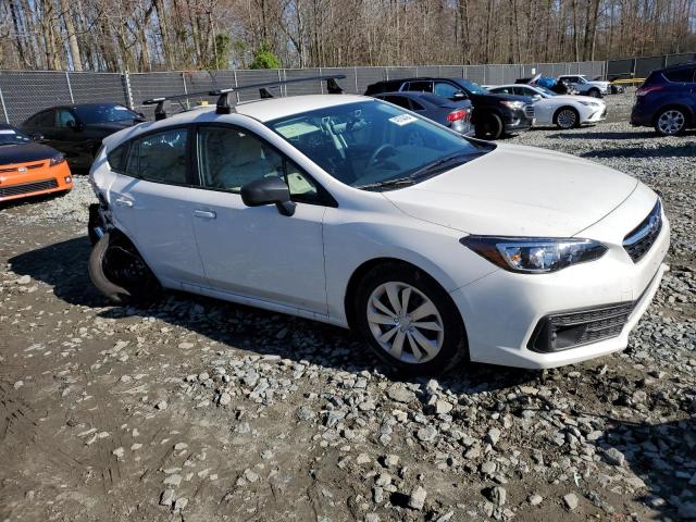 4S3GTAB65P3711330 - 2023 SUBARU IMPREZA WHITE photo 4