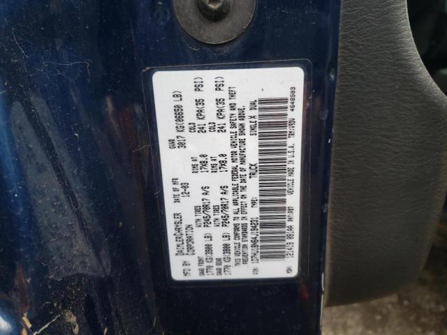 1D7HU18N32S706776 - 2002 DODGE RAM BLUE photo 13