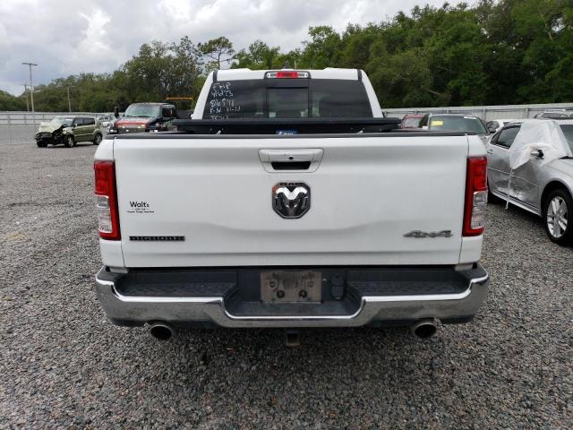 1C6SRFBT5MN816548 - 2021 RAM 1500 BIG HORN/LONE STAR WHITE photo 6