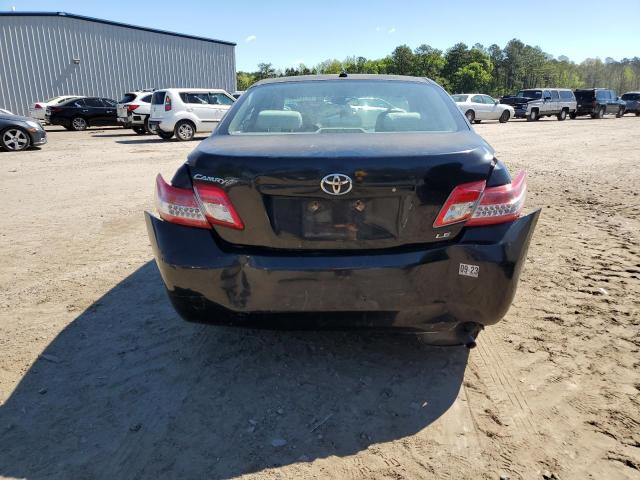 4T4BF3EK9BR157042 - 2011 TOYOTA CAMRY BASE BLACK photo 6