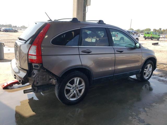 5J6RE3H72BL009550 - 2011 HONDA CR-V EXL BROWN photo 3