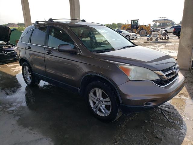 5J6RE3H72BL009550 - 2011 HONDA CR-V EXL BROWN photo 4