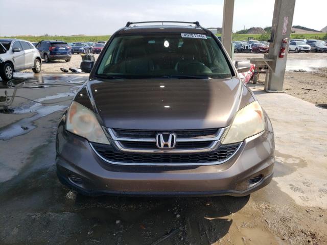 5J6RE3H72BL009550 - 2011 HONDA CR-V EXL BROWN photo 5