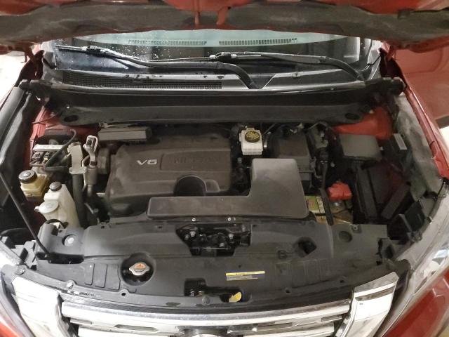 5N1DR2MN3HC688560 - 2017 NISSAN PATHFINDER S BURGUNDY photo 12