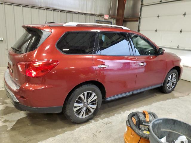 5N1DR2MN3HC688560 - 2017 NISSAN PATHFINDER S BURGUNDY photo 3