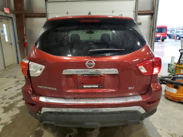 5N1DR2MN3HC688560 - 2017 NISSAN PATHFINDER S BURGUNDY photo 6
