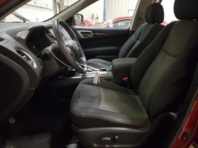 5N1DR2MN3HC688560 - 2017 NISSAN PATHFINDER S BURGUNDY photo 7