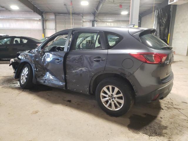 JM3KE4BE1F0443316 - 2015 MAZDA CX-5 SPORT GRAY photo 2