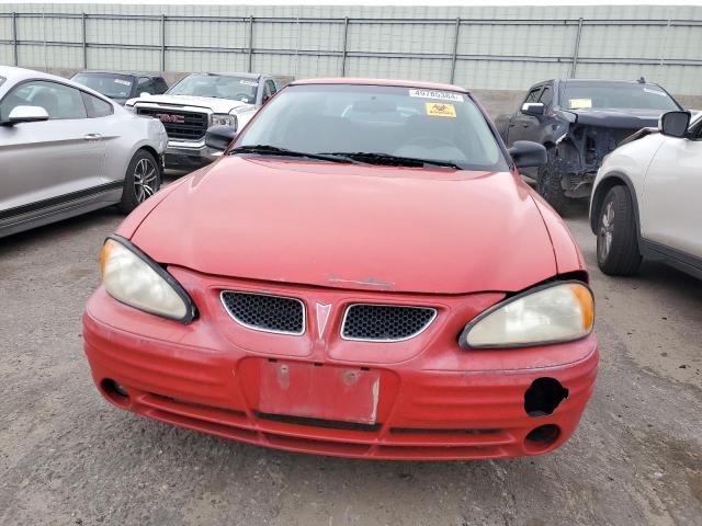 1G2NF52T51C281578 - 2001 PONTIAC GRAND AM SE1 RED photo 5