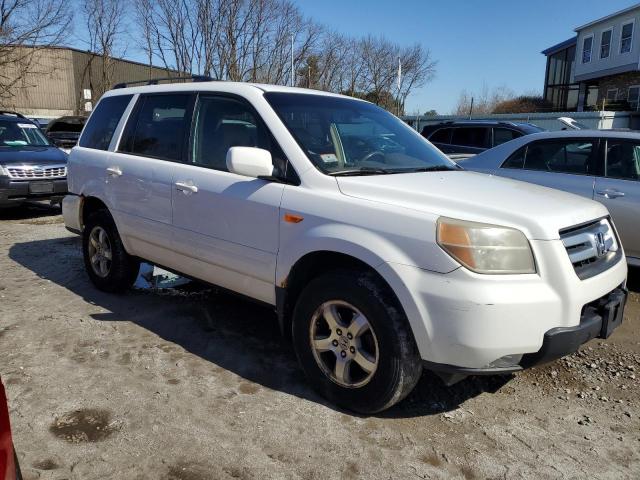 2HKYF18577H513170 - 2007 HONDA PILOT EXL WHITE photo 4