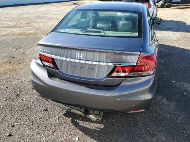 19XFB2F83FE010311 - 2015 HONDA CIVIC EX GRAY photo 6