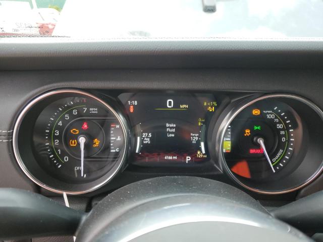 1C4JJXP65MW757824 - 2021 JEEP WRANGLER U SAHARA 4XE GRAY photo 9