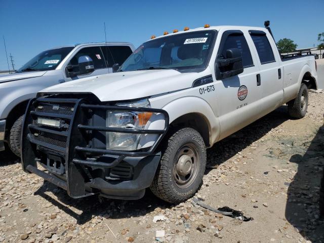 1FT7W2A64FED12121 - 2015 FORD F250 SUPER DUTY WHITE photo 1