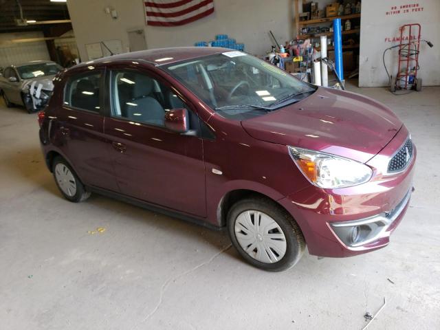 ML32A3HJ7LH010392 - 2020 MITSUBISHI MIRAGE ES PURPLE photo 4