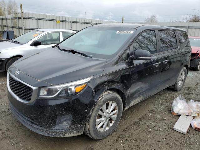 2016 KIA SEDONA L, 