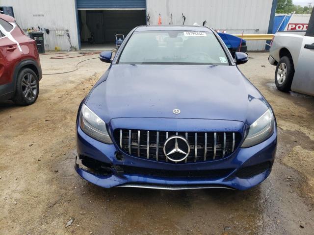 55SWF4JB3JU241441 - 2018 MERCEDES-BENZ C 300 BLUE photo 5