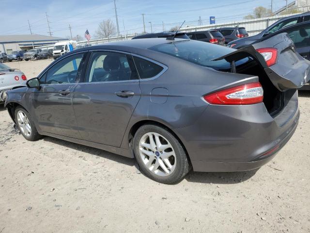 3FA6P0HD5ER130978 - 2014 FORD FUSION SE CHARCOAL photo 2