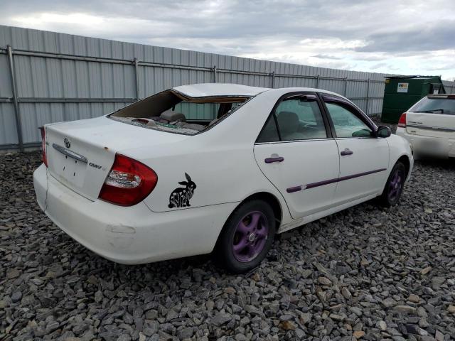 4T1BE32K94U315366 - 2004 TOYOTA CAMRY LE WHITE photo 3