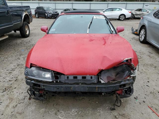 JHMBB2167NC015178 - 1992 HONDA PRELUDE SI RED photo 5