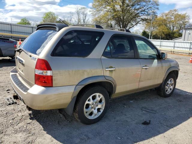 2HNYD18831H528954 - 2001 ACURA MDX TOURING GOLD photo 3