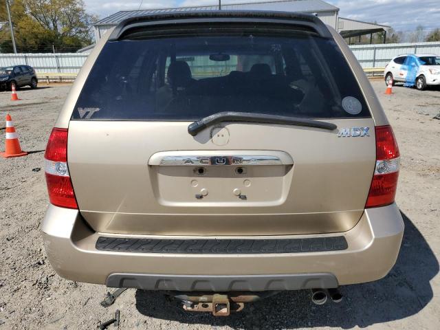2HNYD18831H528954 - 2001 ACURA MDX TOURING GOLD photo 6