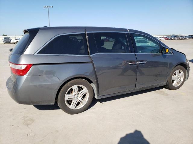 5FNRL5H95CB096874 - 2012 HONDA ODYSSEY TOURING GRAY photo 3