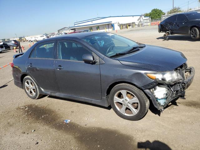 2T1BU4EE5DC120445 - 2013 TOYOTA COROLLA BASE GRAY photo 4