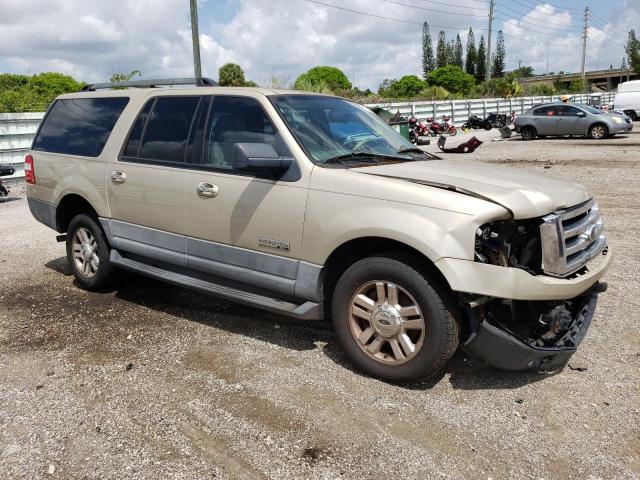 1FMFK15537LA86245 - 2007 FORD EXPEDITION EL XLT GOLD photo 4