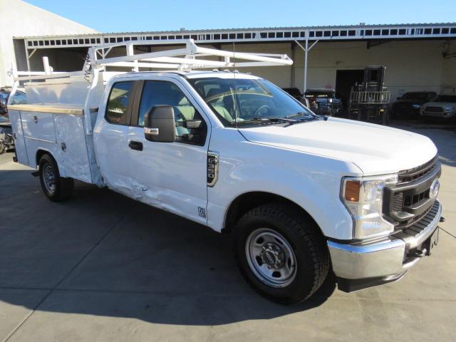 1FD8X3E61NEC48101 - 2022 FORD F350 SUPER DUTY WHITE photo 1