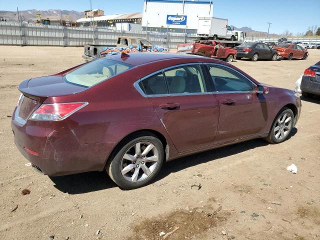 19UUA8F52DA003919 - 2013 ACURA TL TECH MAROON photo 3