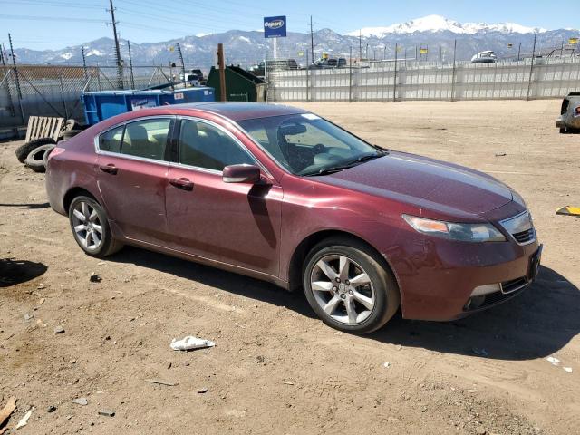 19UUA8F52DA003919 - 2013 ACURA TL TECH MAROON photo 4