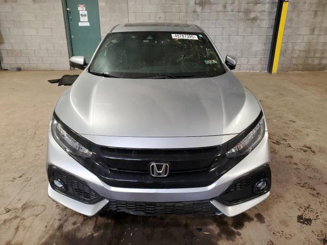 SHHFK7H97HU417398 - 2017 HONDA CIVIC SPORT TOURING SILVER photo 5