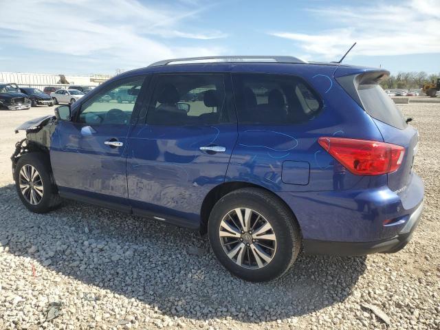 5N1DR2MNXJC604174 - 2018 NISSAN PATHFINDER S BLUE photo 2