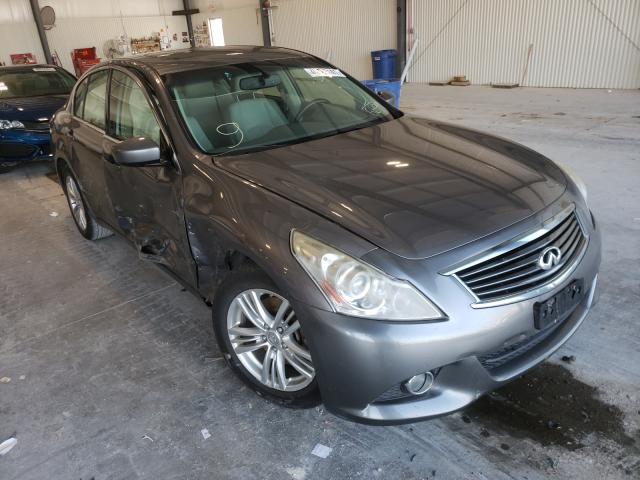 JN1CV6AR5DM356699 - 2013 INFINITI G37 GRAY photo 1