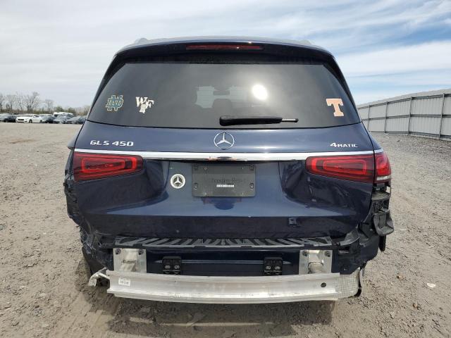 4JGFF5KE4NA720851 - 2022 MERCEDES-BENZ GLS 450 4MATIC BLUE photo 6