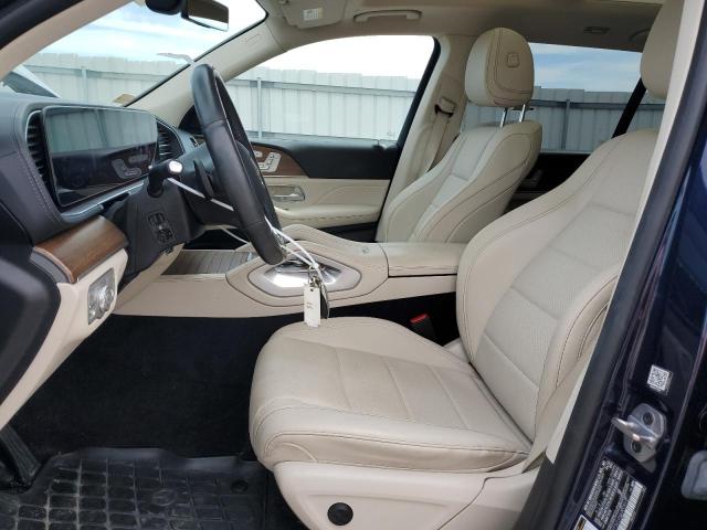 4JGFF5KE4NA720851 - 2022 MERCEDES-BENZ GLS 450 4MATIC BLUE photo 7