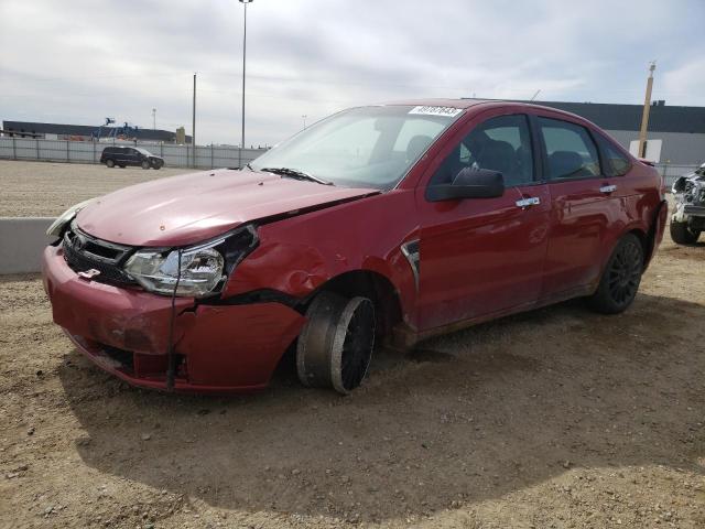 1FAHP36N69W104091 - 2009 FORD FOCUS SES RED photo 1