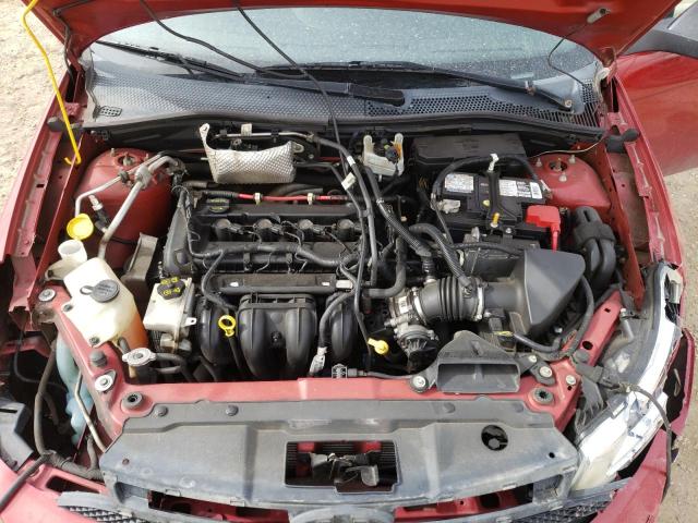 1FAHP36N69W104091 - 2009 FORD FOCUS SES RED photo 11