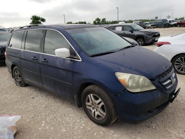 5FNRL38616B097521 - 2006 HONDA ODYSSEY EXL BLUE photo 4