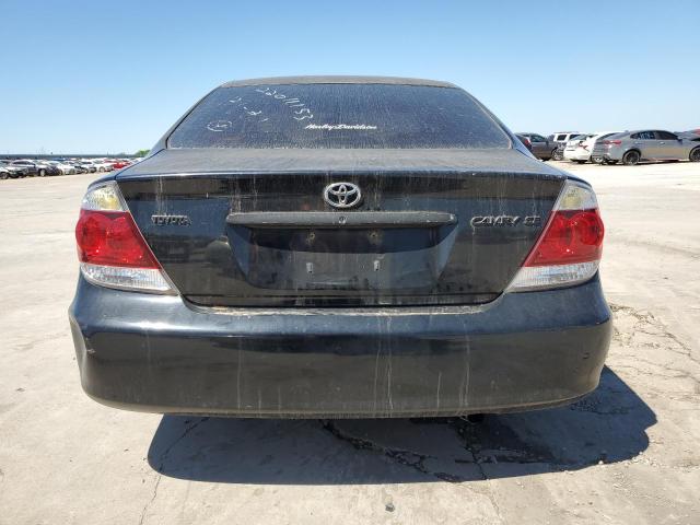 4T1BE32K95U064186 - 2005 TOYOTA CAMRY LE BLACK photo 6