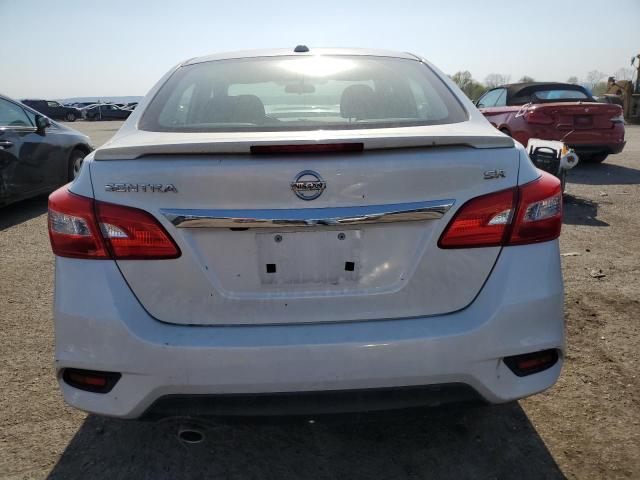 3N1AB7APXHY399359 - 2017 NISSAN SENTRA S WHITE photo 6