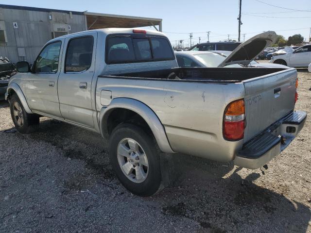 5TEGM92N64Z395274 - 2004 TOYOTA TACOMA DOUBLE CAB PRERUNNER SILVER photo 2