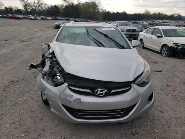 KMHDH4AE3DU521185 - 2013 HYUNDAI ELANTRA GLS SILVER photo 5