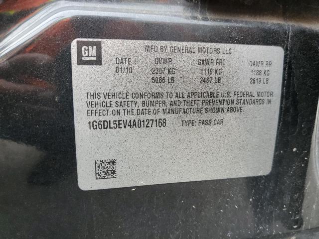 1G6DL5EV4A0127168 - 2010 CADILLAC CTS PERFORMANCE COLLECTION Черный фото 13