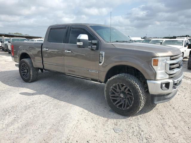 1FT8W2BTXNEE32481 - 2022 FORD F250 SUPER DUTY BROWN photo 4