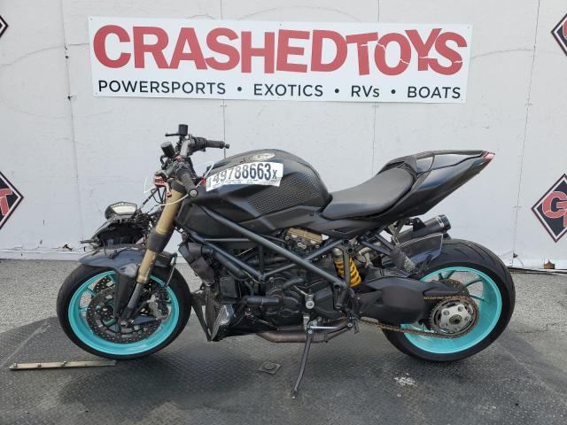 ZDM11BMVXDB013369 - 2013 DUCATI STREETFIGH 848 BLACK photo 3