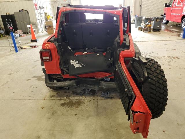 1C4HJXDG2MW571864 - 2021 JEEP WRANGLER U SPORT RED photo 6