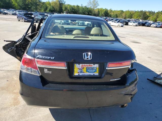 1HGCP2F6XCA007103 - 2012 HONDA ACCORD SE BLACK photo 6