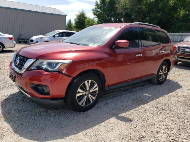5N1DR2MM3HC687450 - 2017 NISSAN PATHFINDER S 红色 照片 1