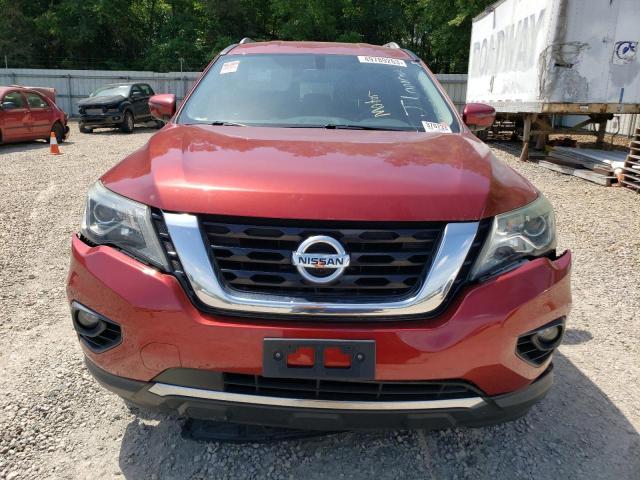 5N1DR2MM3HC687450 - 2017 NISSAN PATHFINDER S 红色 照片 5
